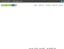 Tablet Screenshot of grinwood.com